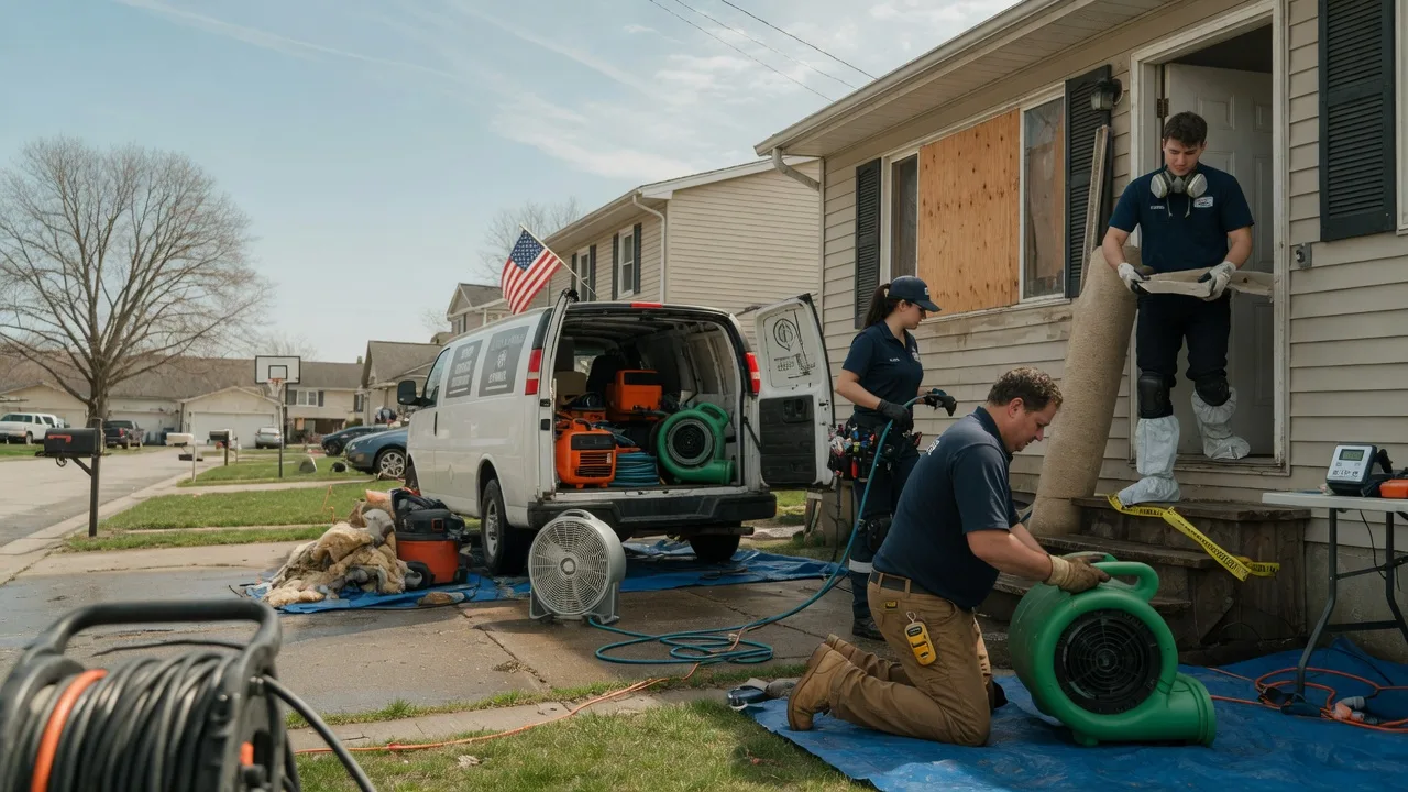 Water Damage Restoration in Madison, IN near me